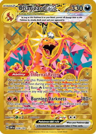 Charizard ex 228 - SV03 Obsidian Flames Holofoil