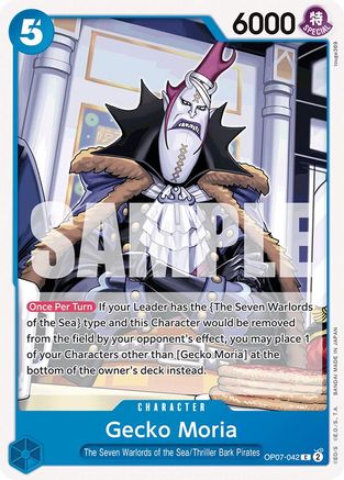 Gecko Moria (042) (OP07-042) 500 Years in the Future - One Piece