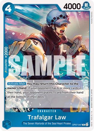 Trafalgar Law (047) (OP07-047) - 500 Years in the Future Foil - One Piece