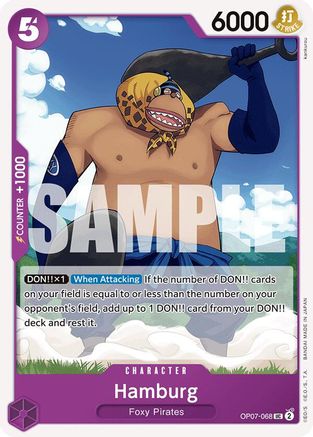 Hamburg (OP07-068) - 500 Years in the Future - One Piece