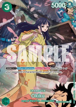 Okiku (SP) (OP01-035) - 500 Years in the Future Foil - One Piece