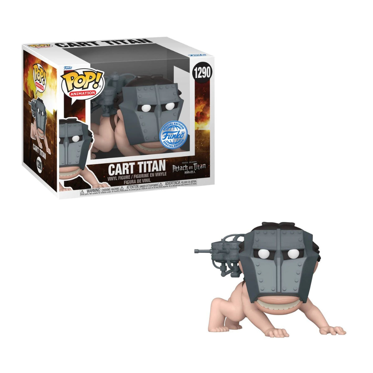 Attack on Titan - Cart Titan 6" Pop! Vinyl