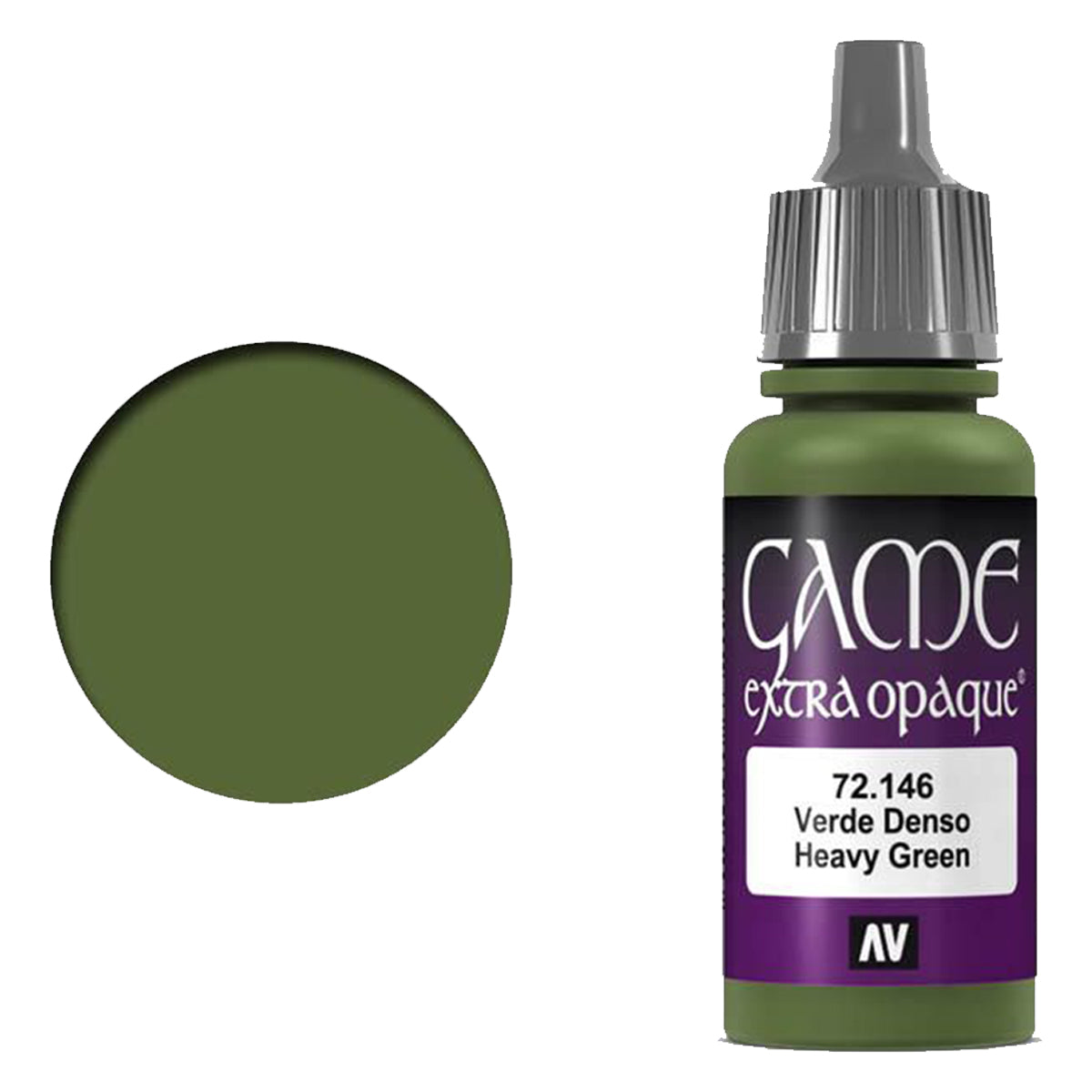 Vallejo Game Colour - Extra Opaque Heavy Green 17 ml