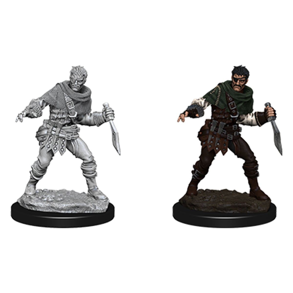 WizKids Deep Cuts Unpainted Miniatures Bandits