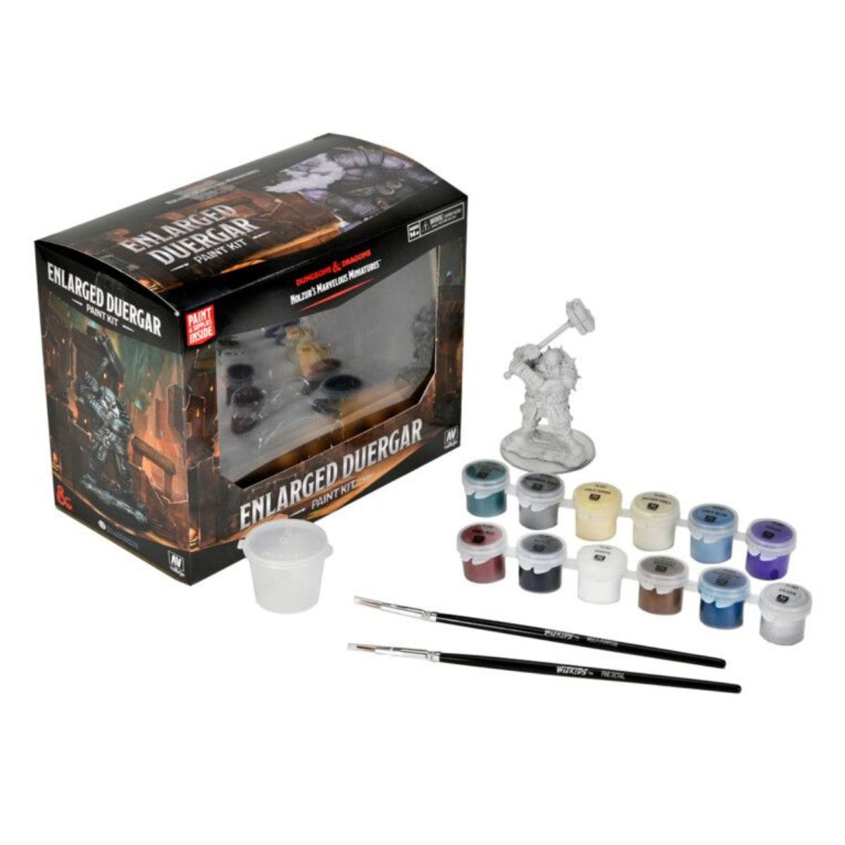 D&D Nolzurs Marvelous Unpainted Miniatures Enlarged Duergar Paint Night Kit