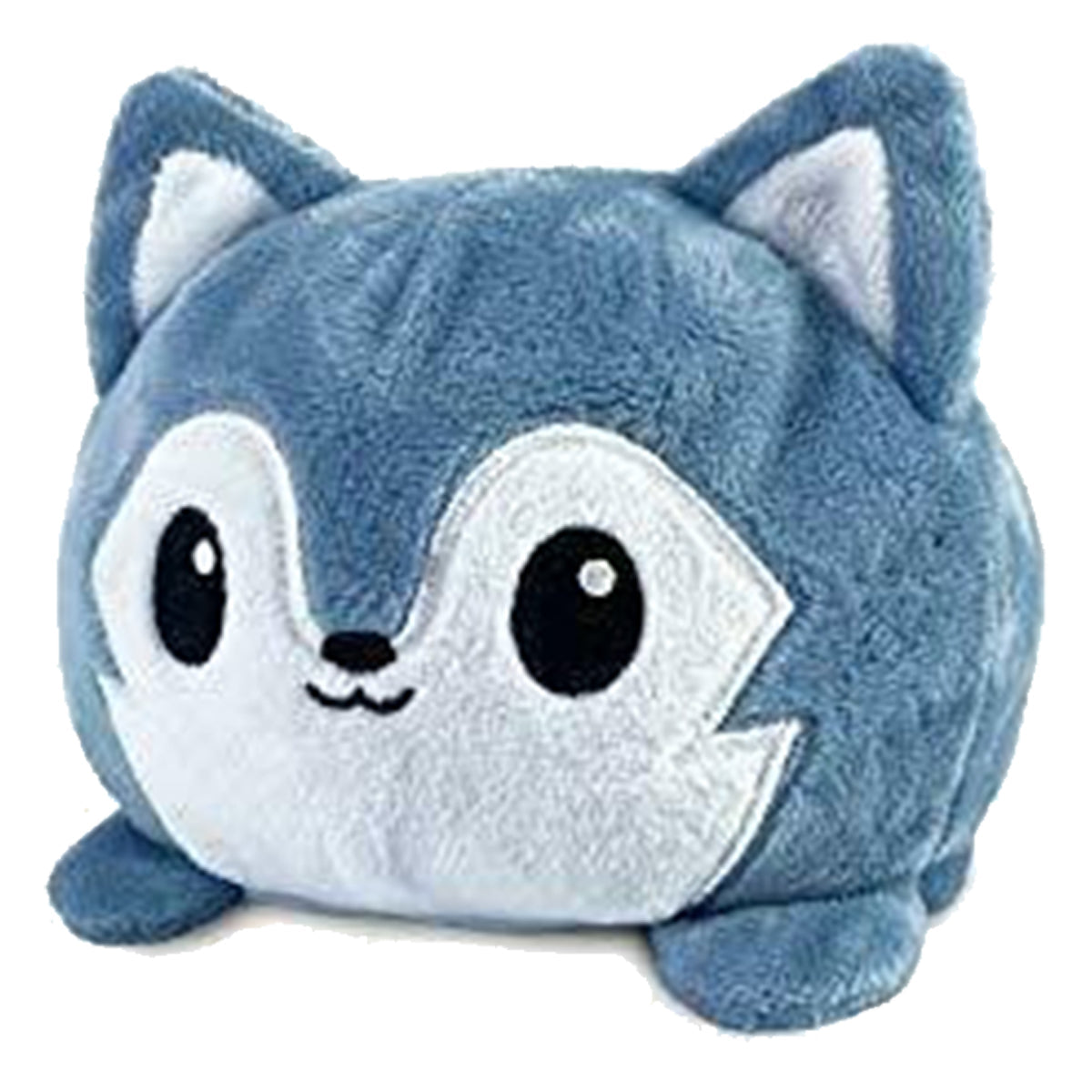 Reversible Plushie Wolf Gray/White