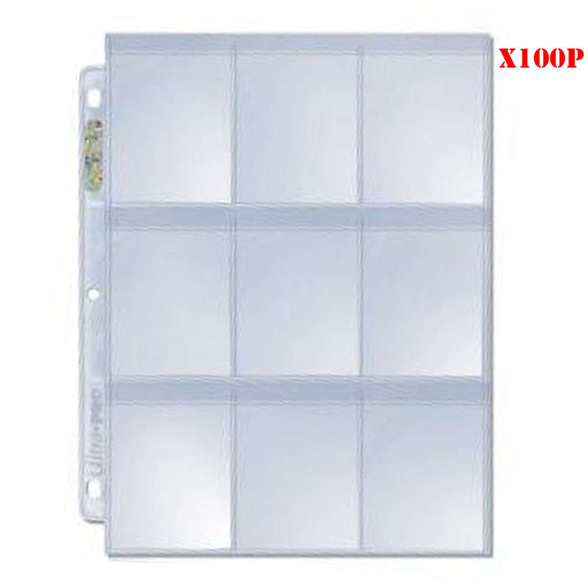 ULTRA PRO Platinum series 9-Pocket Secure Pages 3 Holes Album Sleeves
