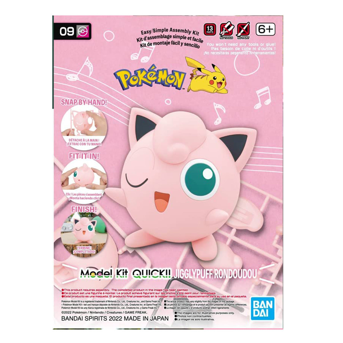 POKEMON MODEL KIT QUICK!! JIGGLYPUFF