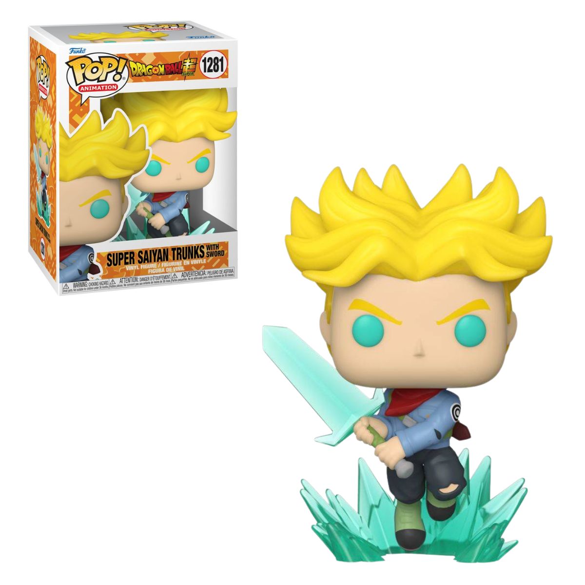 Dragon Ball Super - SS Trunks with Spirit Sword Pop! Vinyl