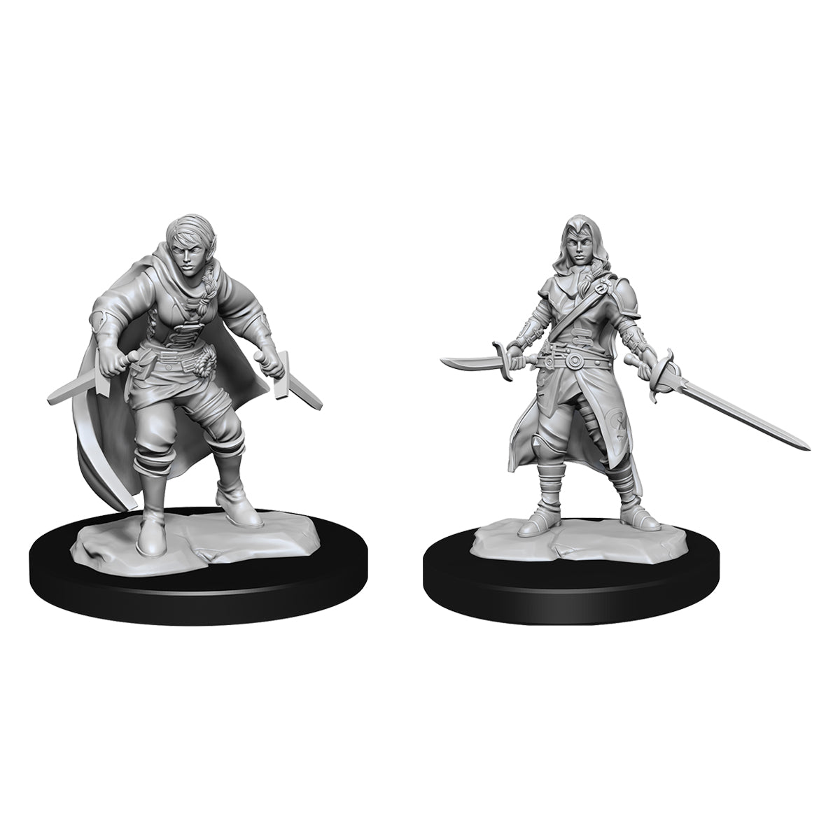 D&D Nolzurs Marvelous Unpainted Miniatures Half-Elf Rogue Female