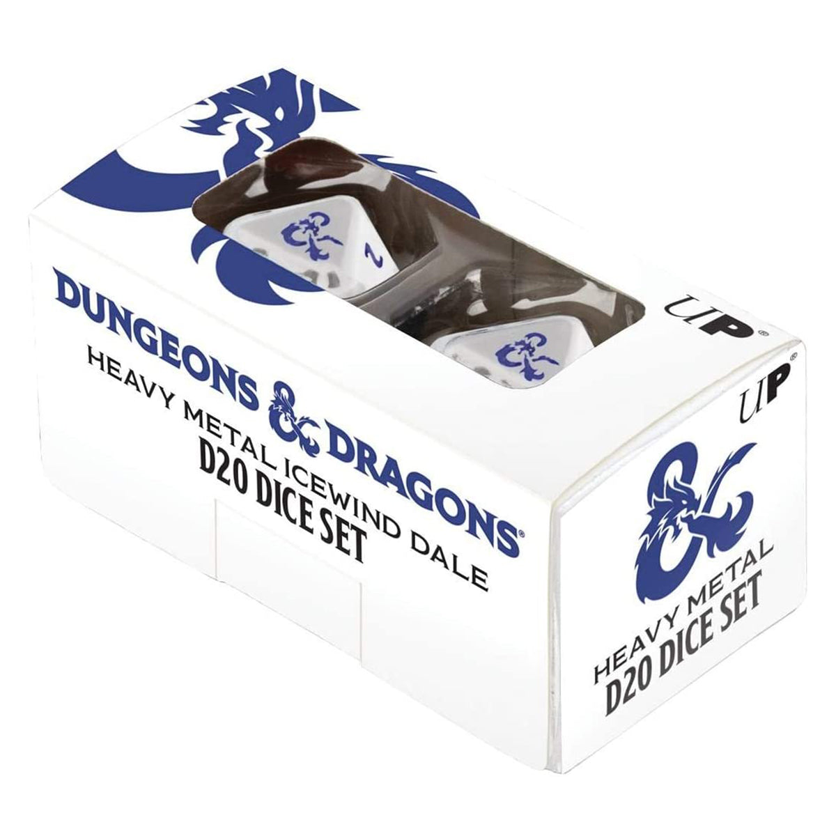 Dungeons & Dragons Icewind Dale Heavy Metal D20 Dice Set