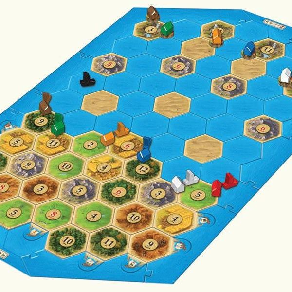 Settlers of Catan 5th Edition Seafarers Extension for 5-6 Players