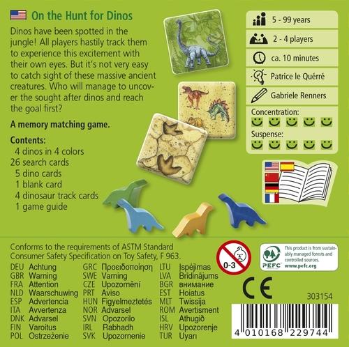 On the Hunt for Dinos Board Game