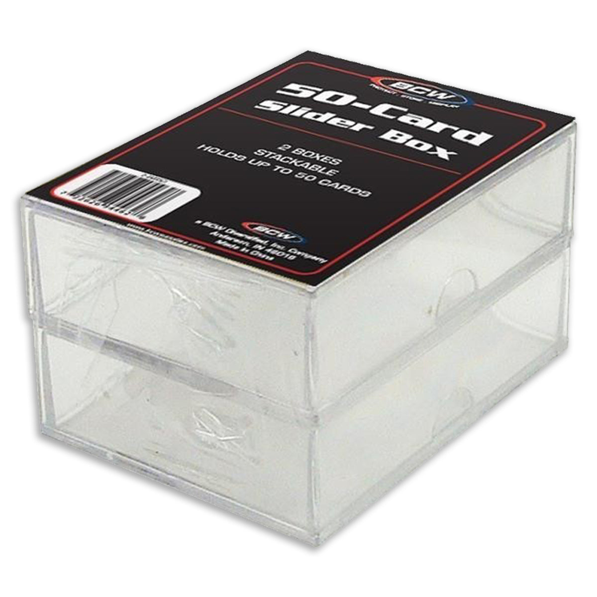 BCW 2 Piece Slider Box 50 Count