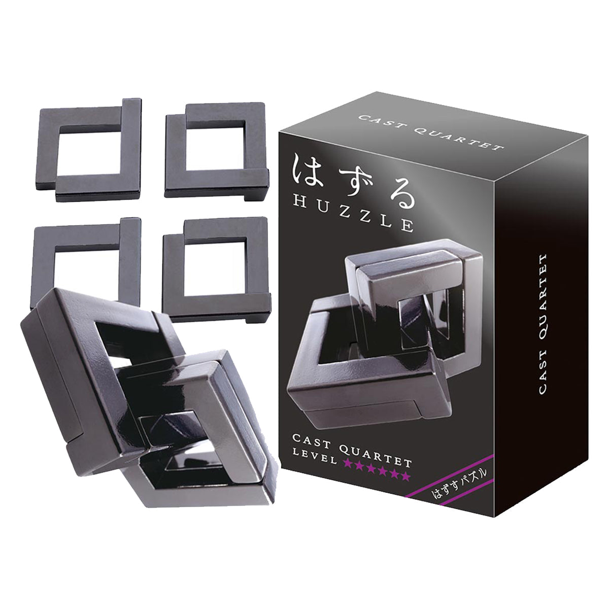 Hanayama Huzzle Hand Puzzle L6 Quartet