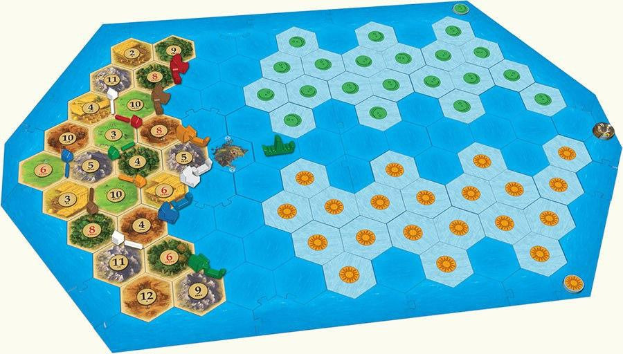 Settlers of Catan 5th Edition Explorers & Pirates - Extension for 5-6 Players