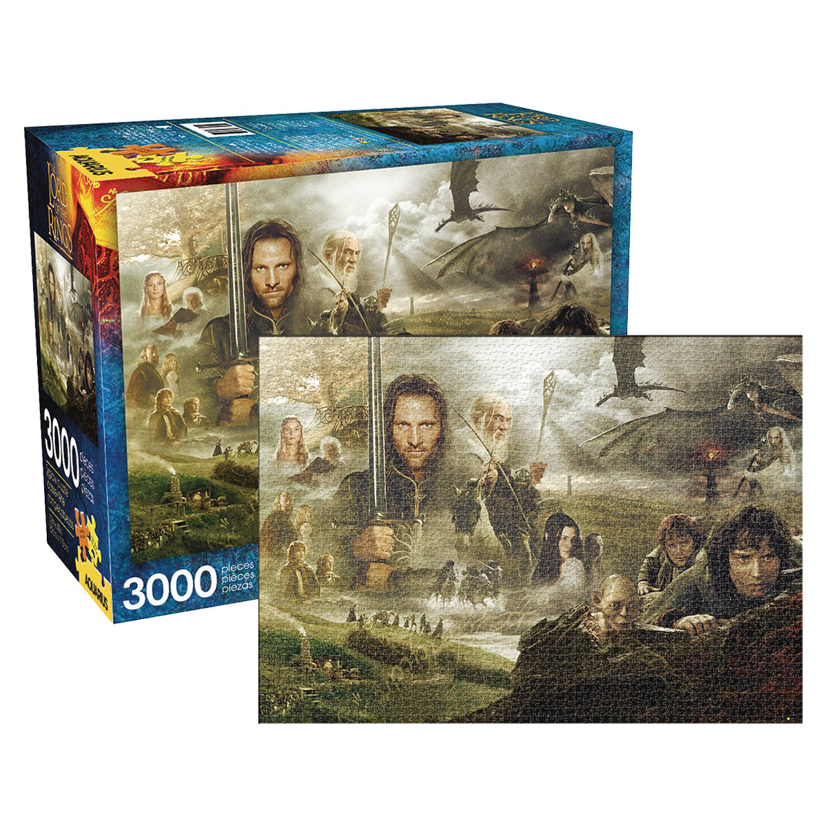 Lord Of The Rings Saga 3000pc Puzzle