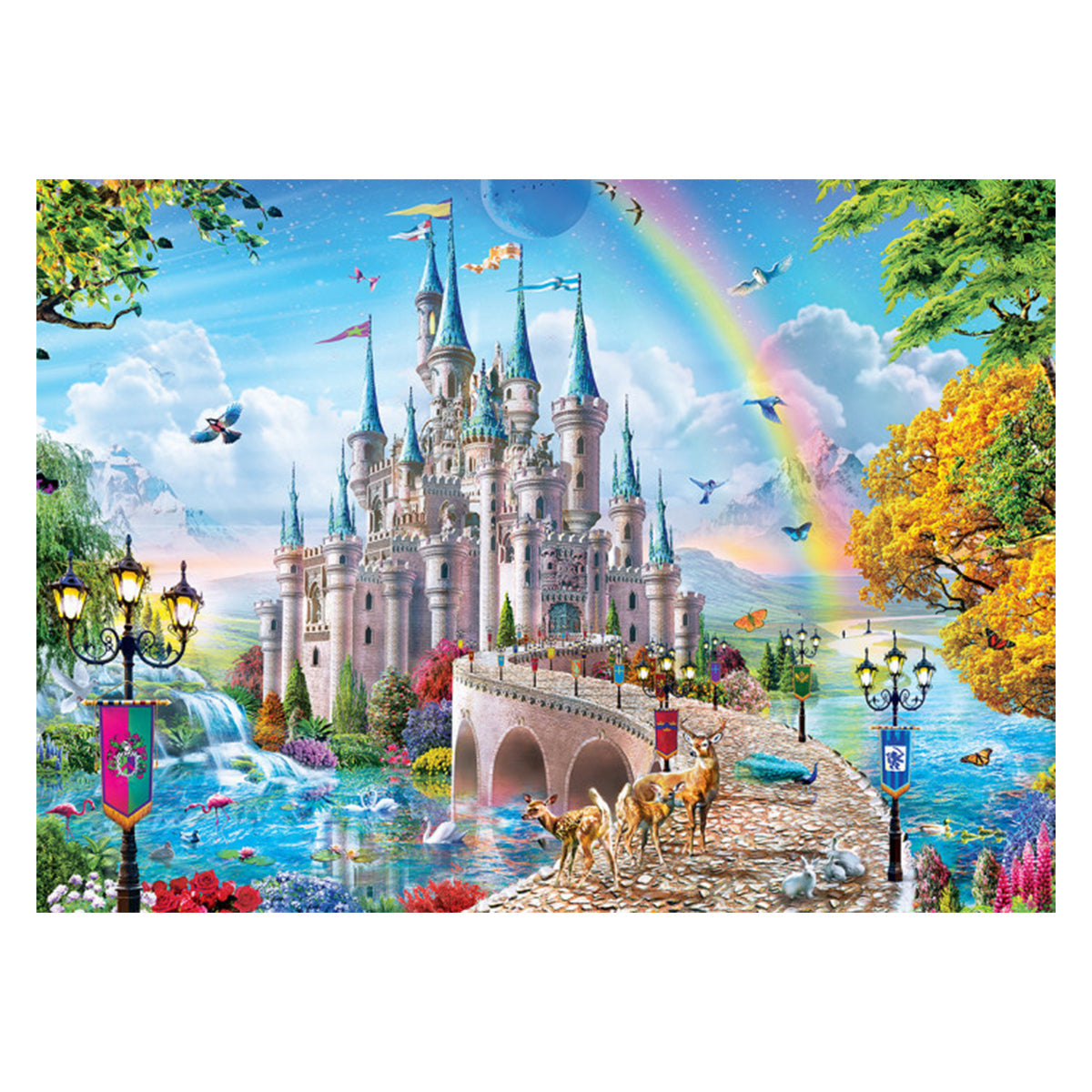 Masterpieces Puzzle Classic Fairytales Fairyland Castle Puzzle 1000 pieces