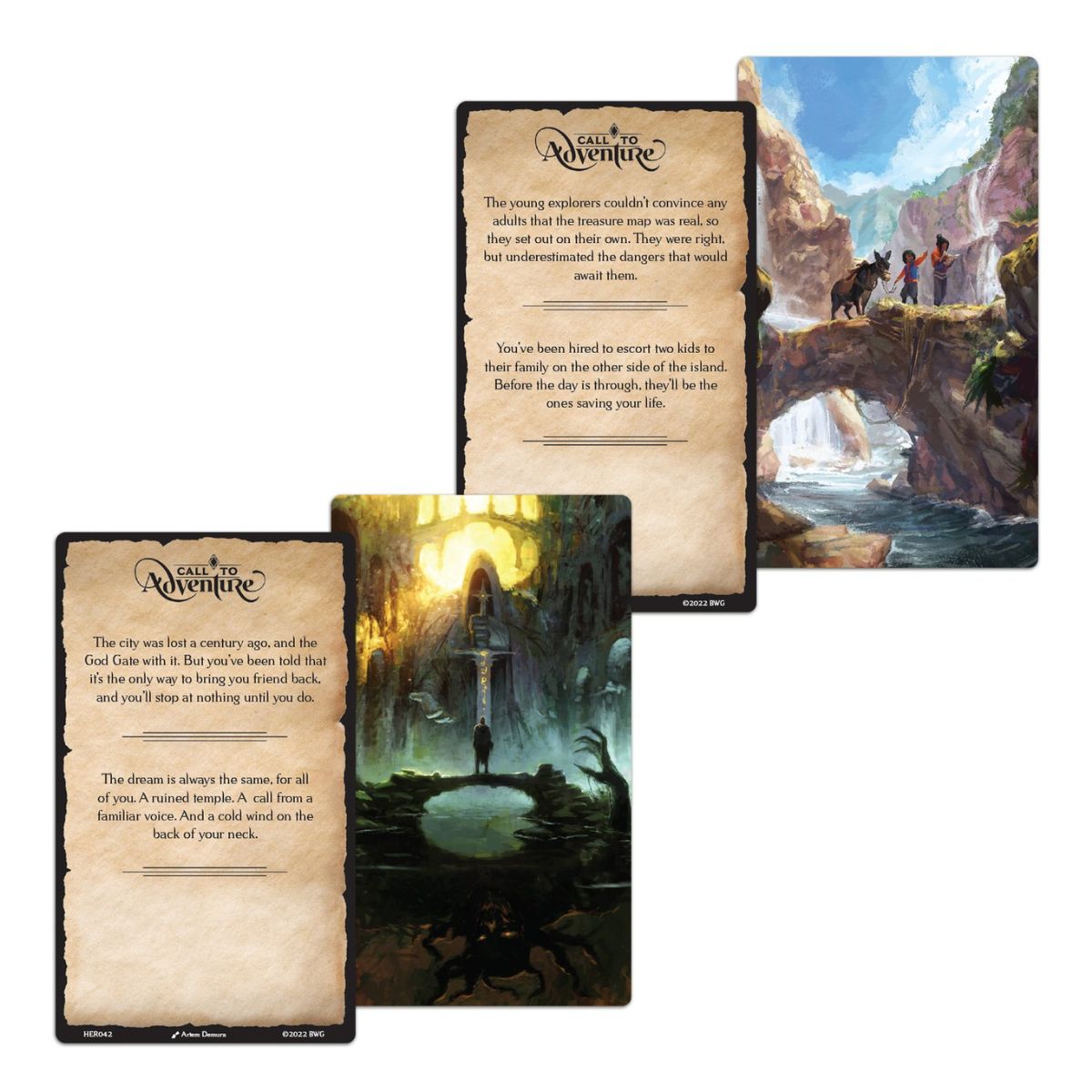 Call to Adventure: Heroic Fantasy Art Deck