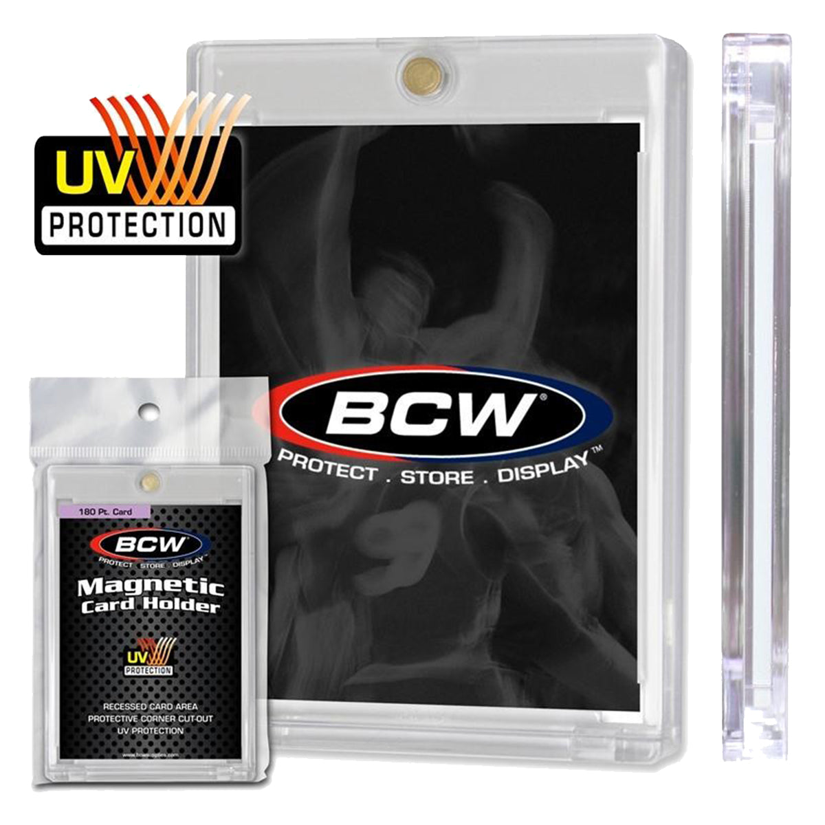 BCW One Touch Magnetic Card Holder 180 Pt Card Standard