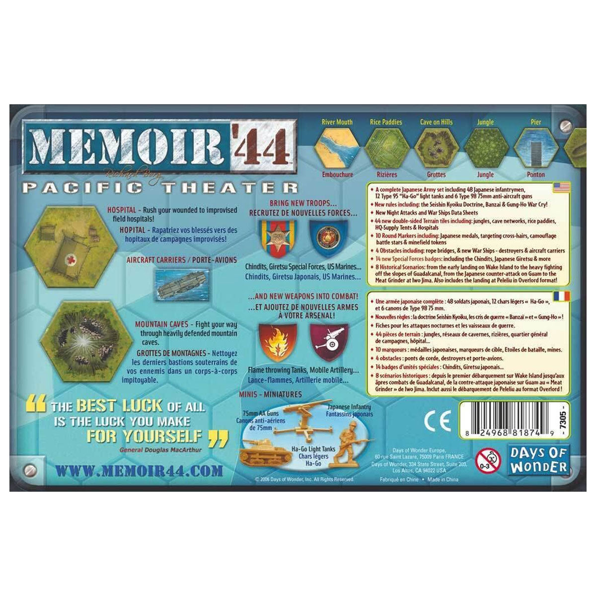 Memoir 44 Pacific Theater Expansion
