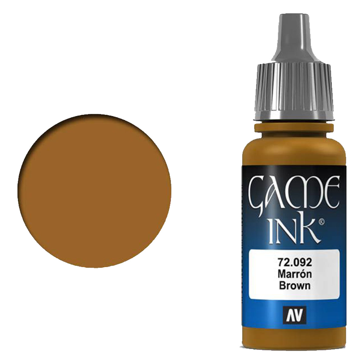 Vallejo Game Colour - Ink Brown 17 ml