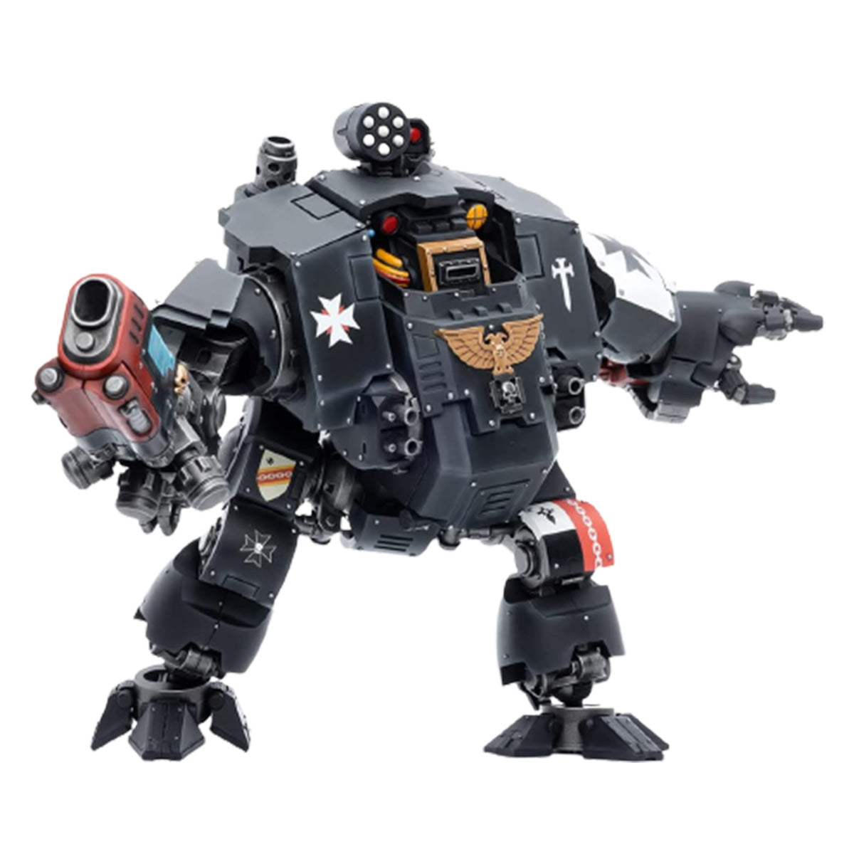 Warhammer Collectibles: 1/18 Scale Black Templars Redemptor Dreadnought