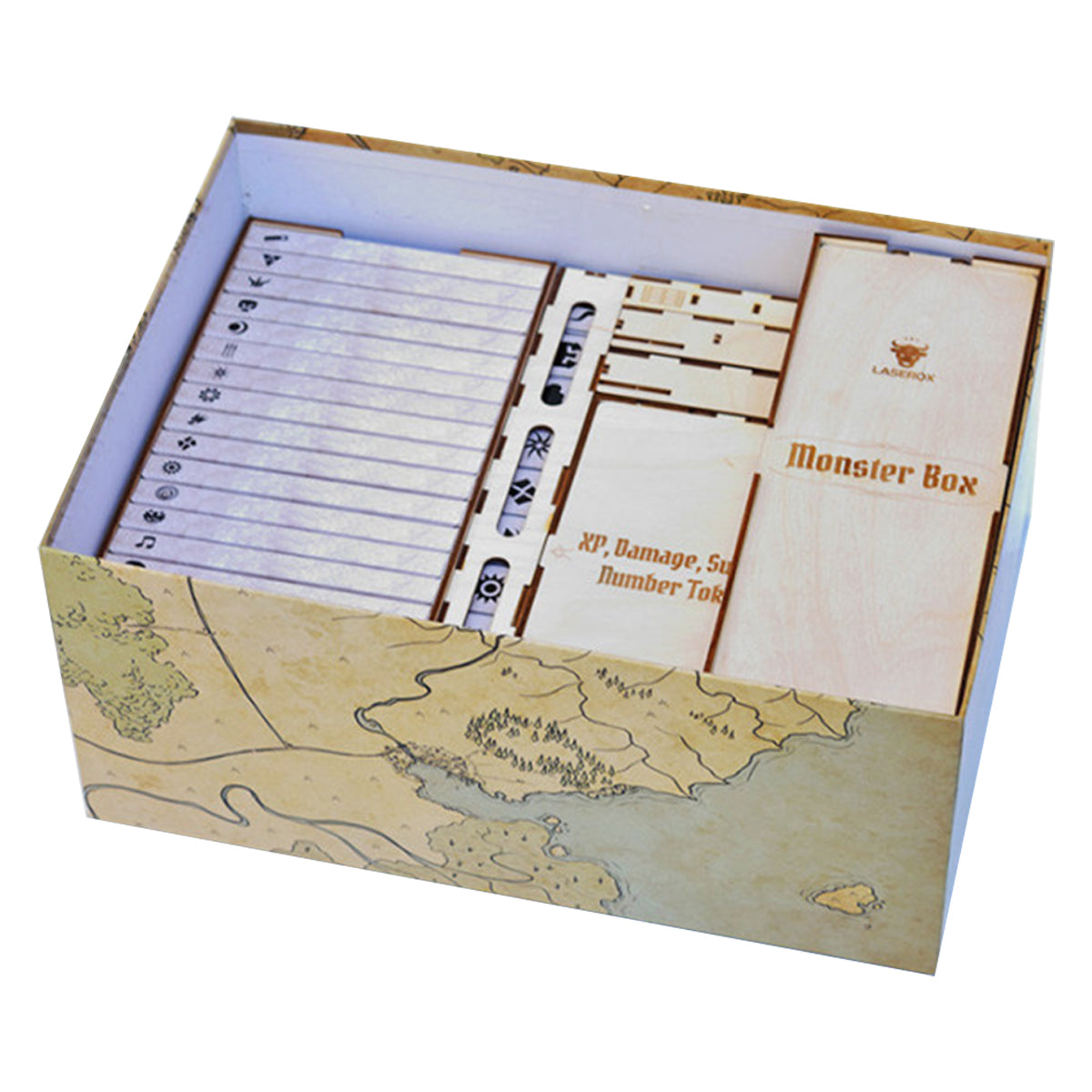 Laserox Inserts Gloomhaven