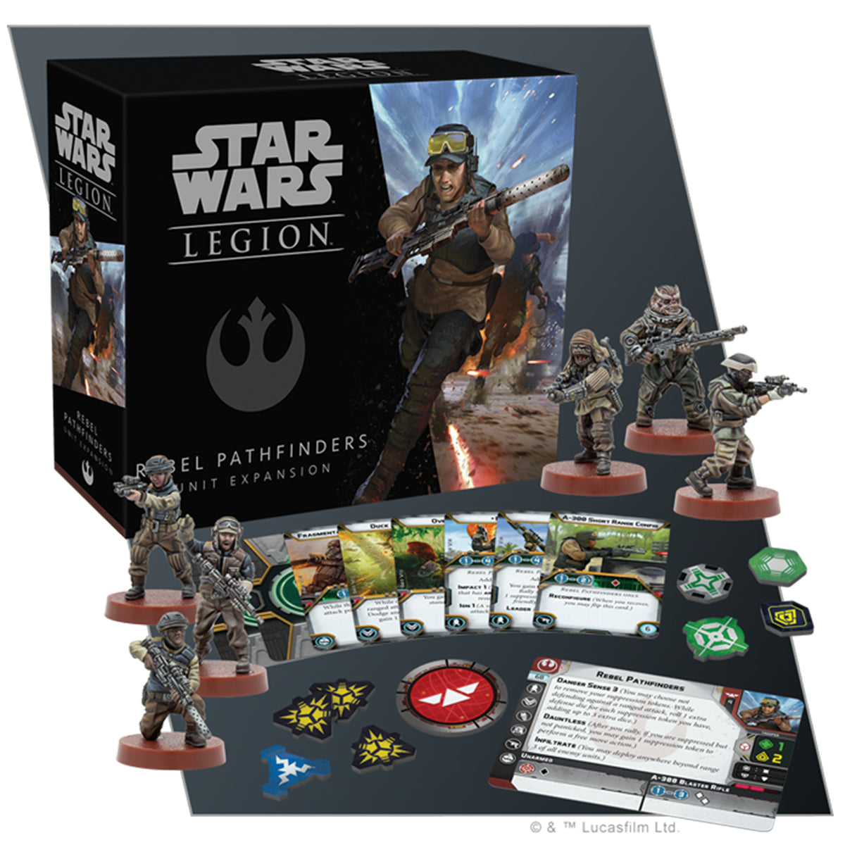 Star Wars Legion Rebel Pathfinders