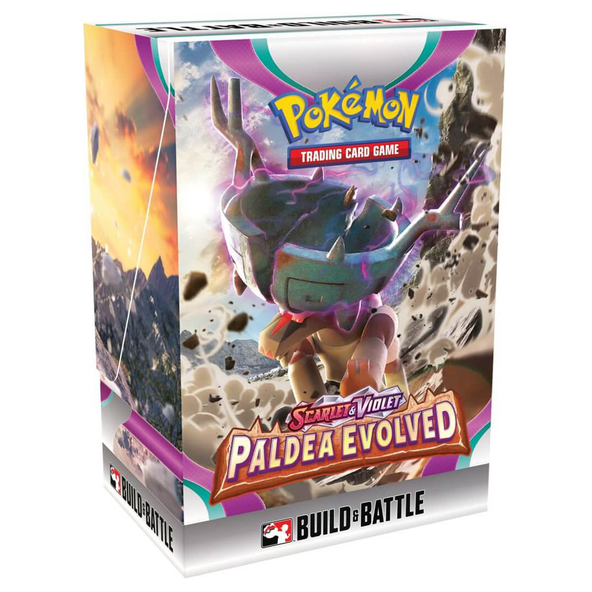 Scarlet & Violet 2 Paldea Evolved Build & Battle Box POKEMON TCG
