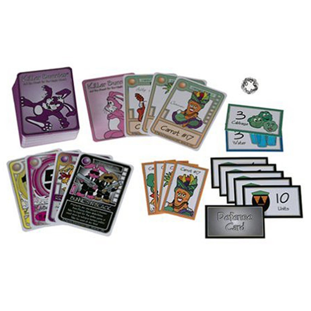 Killer Bunnies Quest Violet Booster Card Game