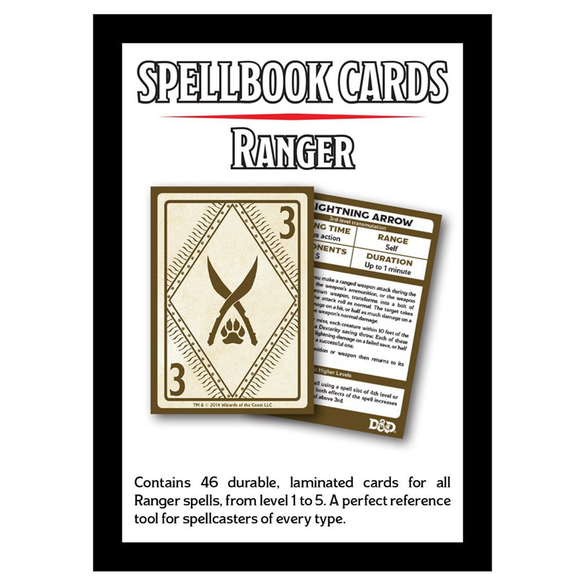 D&D Spellbook Cards Ranger