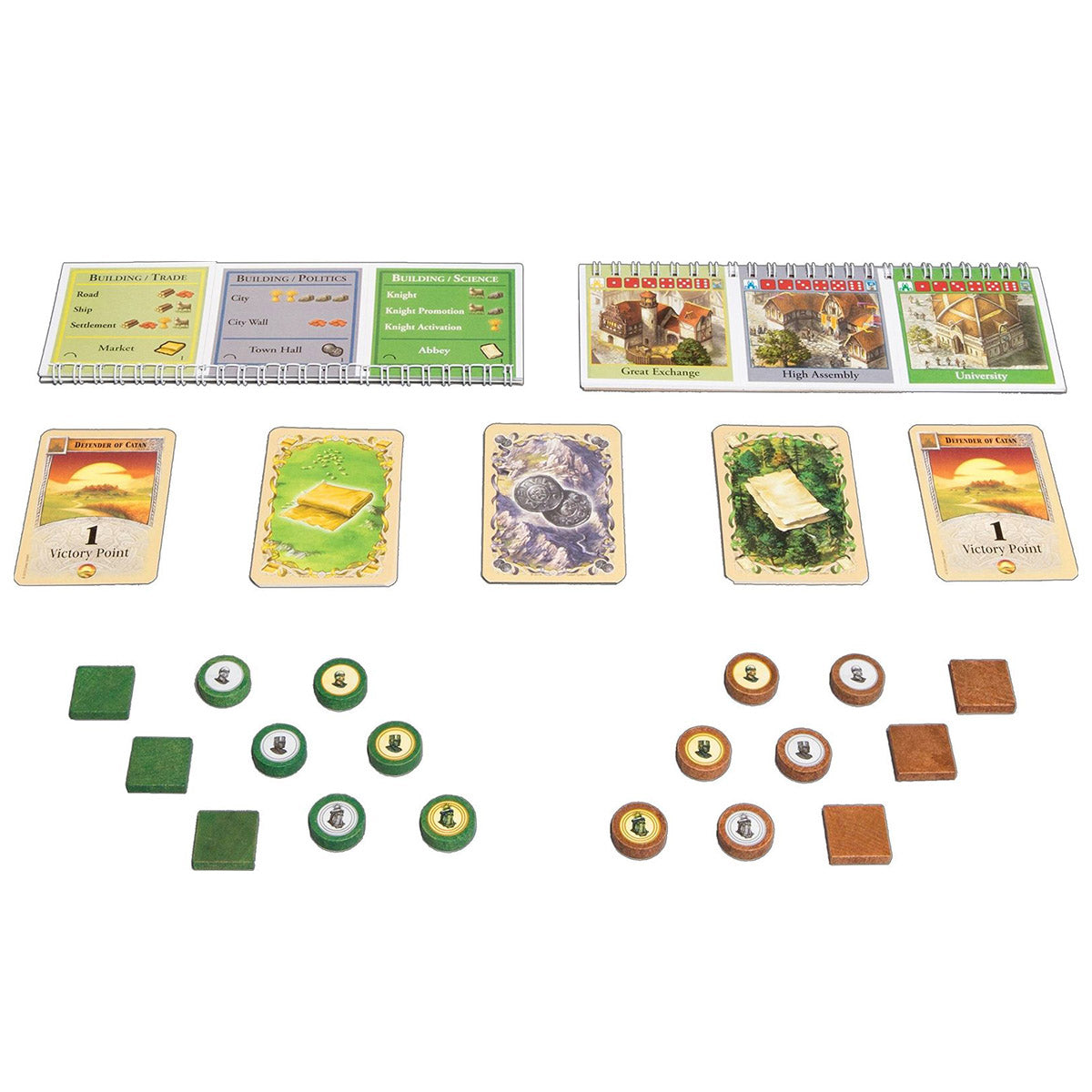 Settlers of Catan 5th Ed Cities & Knights - Extension for 5-6 Players