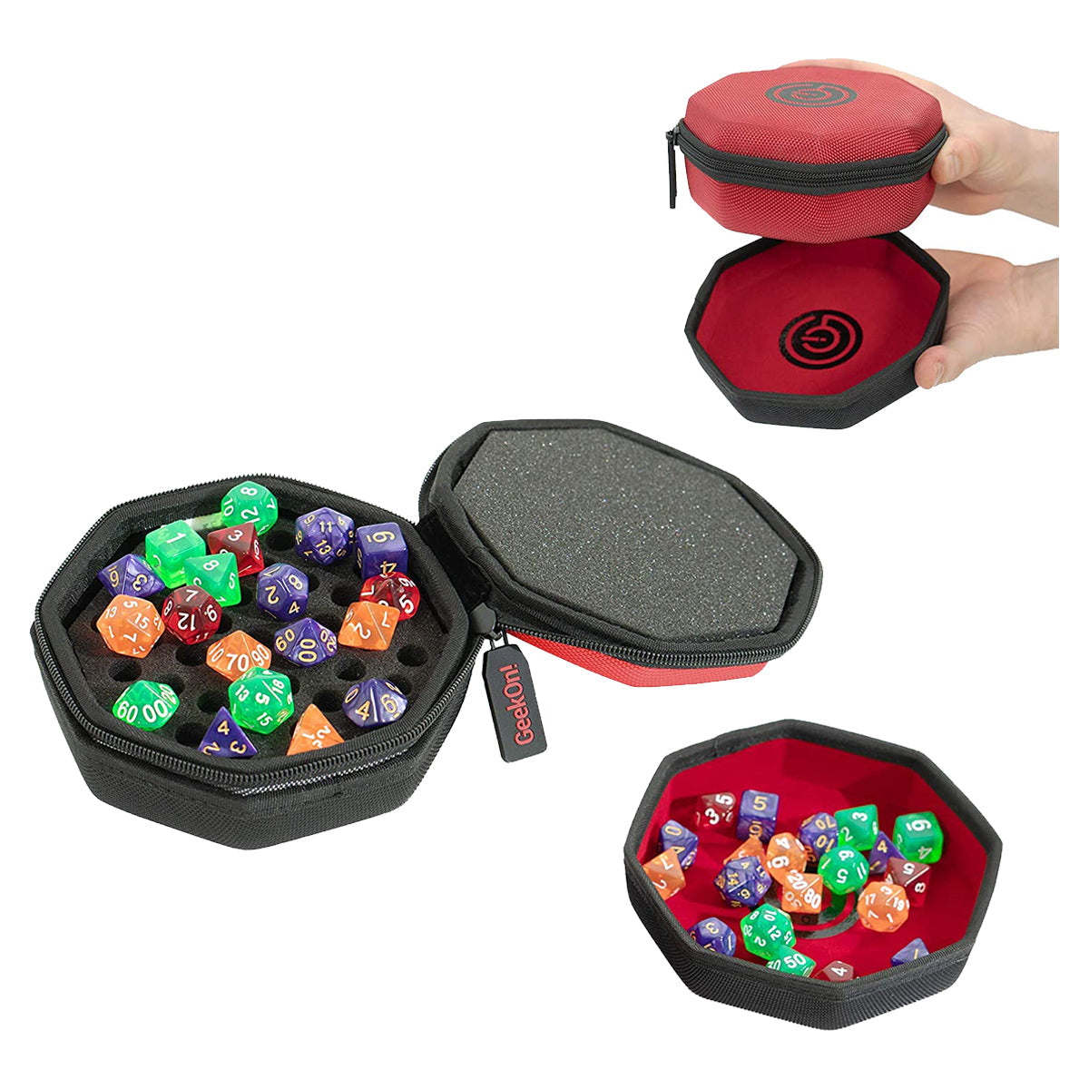Dice Case/Tray Red