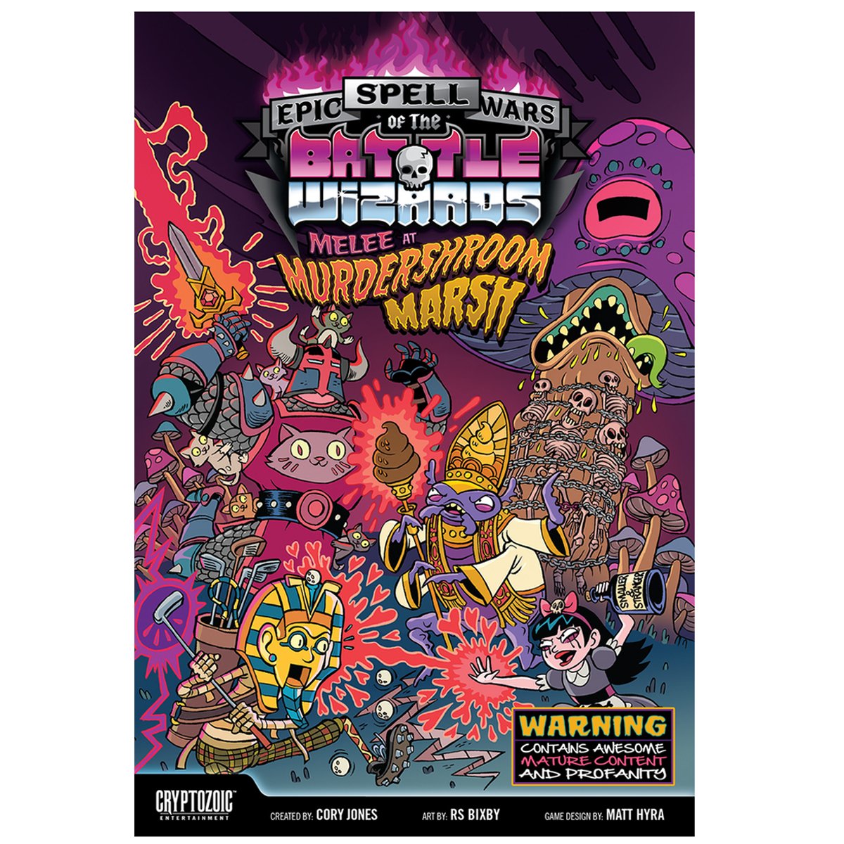 Epic Spell Wars Melee At Murdershroom Marsh