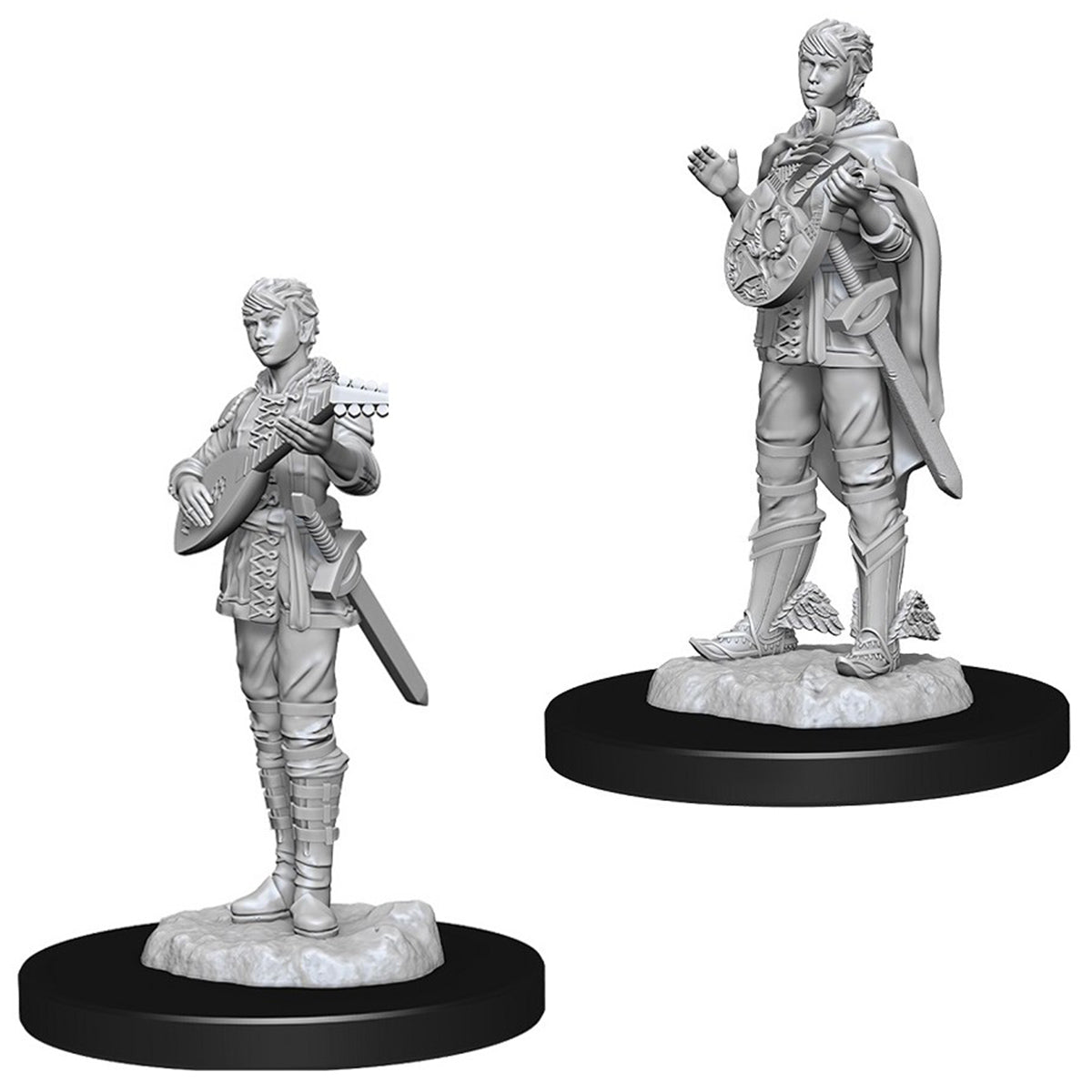 D&D Nolzurs Marvelous Miniatures Female Half Elf Bard