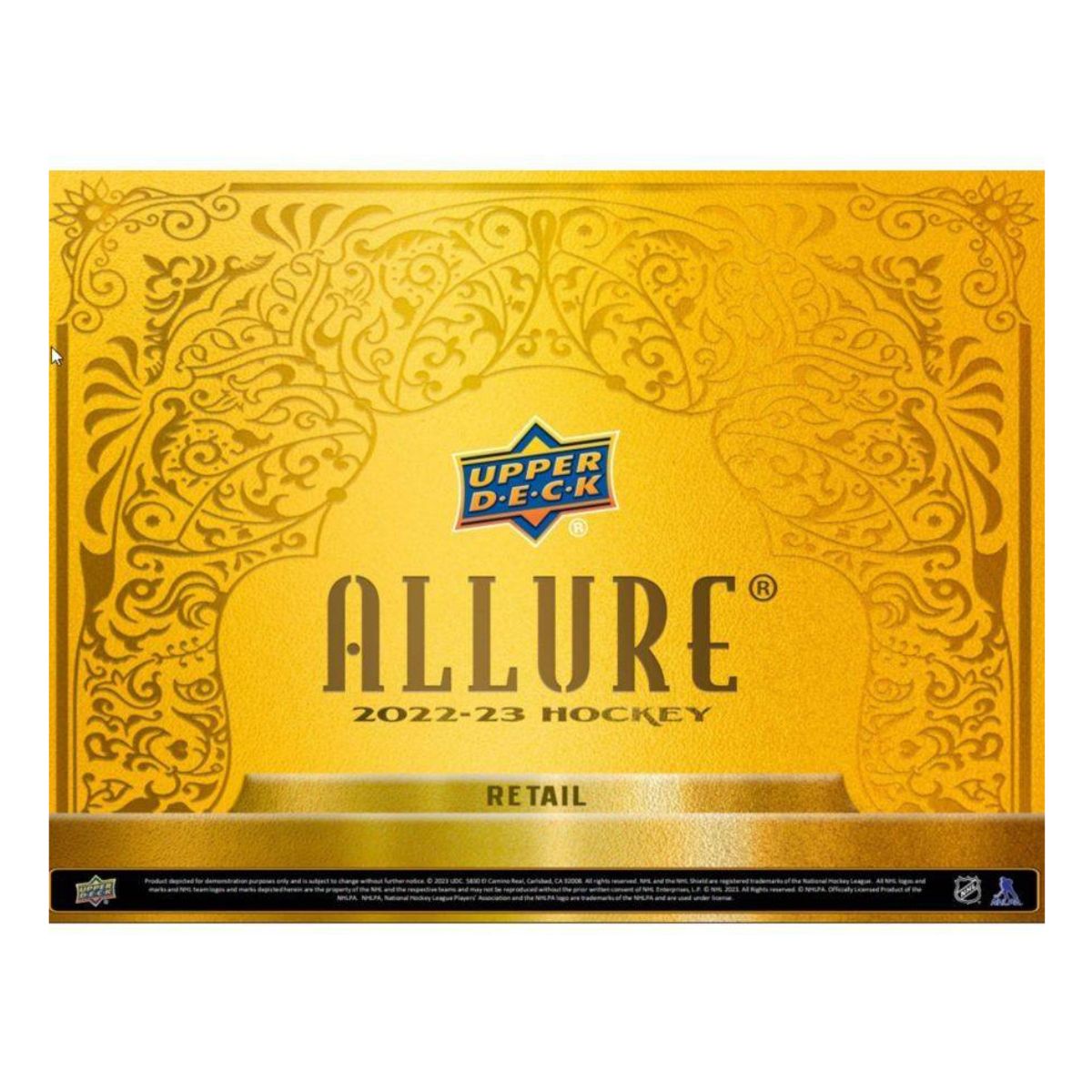 NHL - 2022/23 Allure Hockey Blaster Trading Cards (Display of 5)