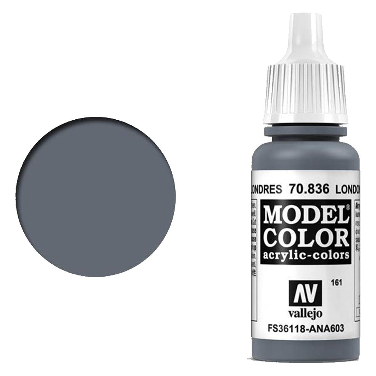 Vallejo Model Colour - London Grey 17 ml