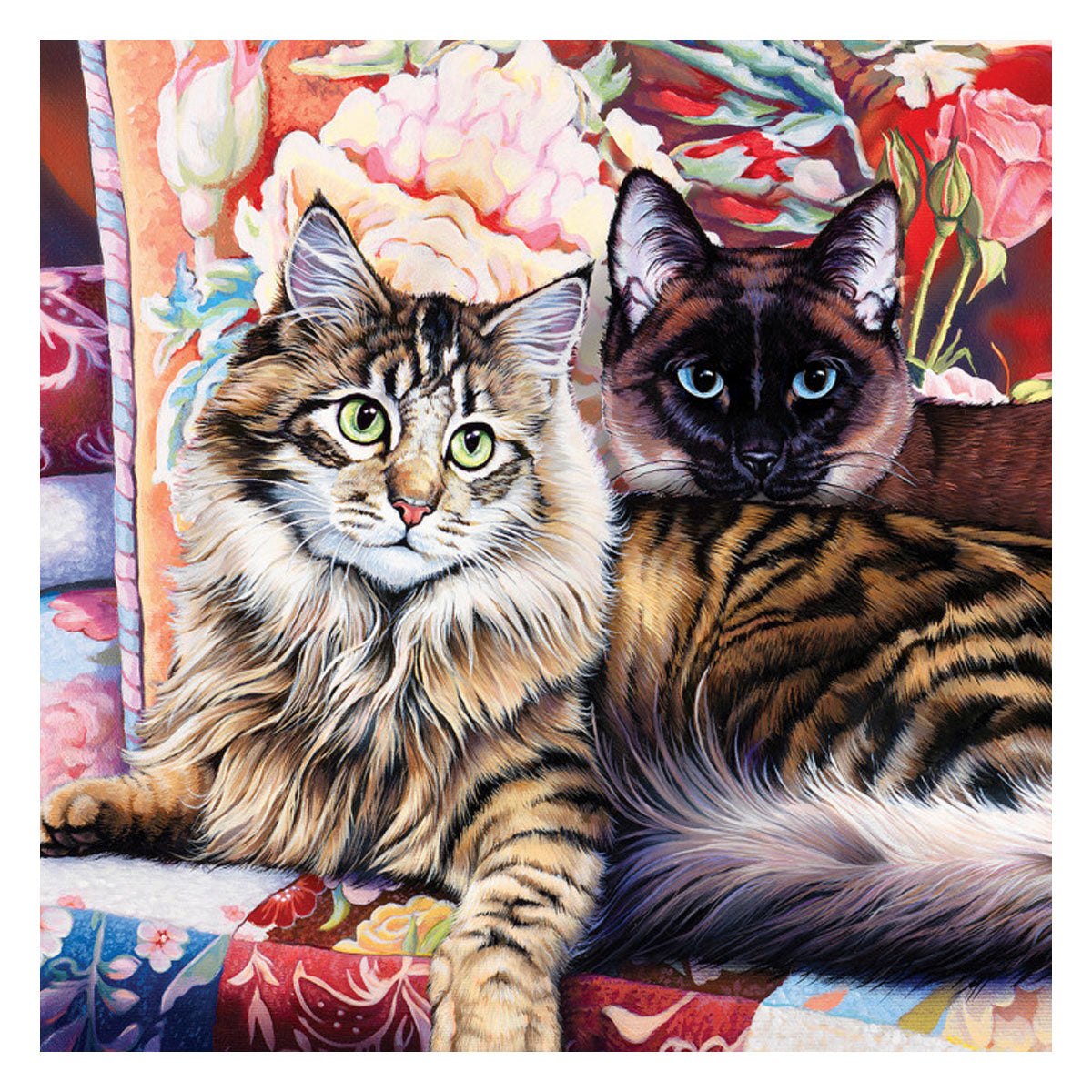 Masterpieces Puzzle Catology Raja and Mulan Puzzle 1000pc