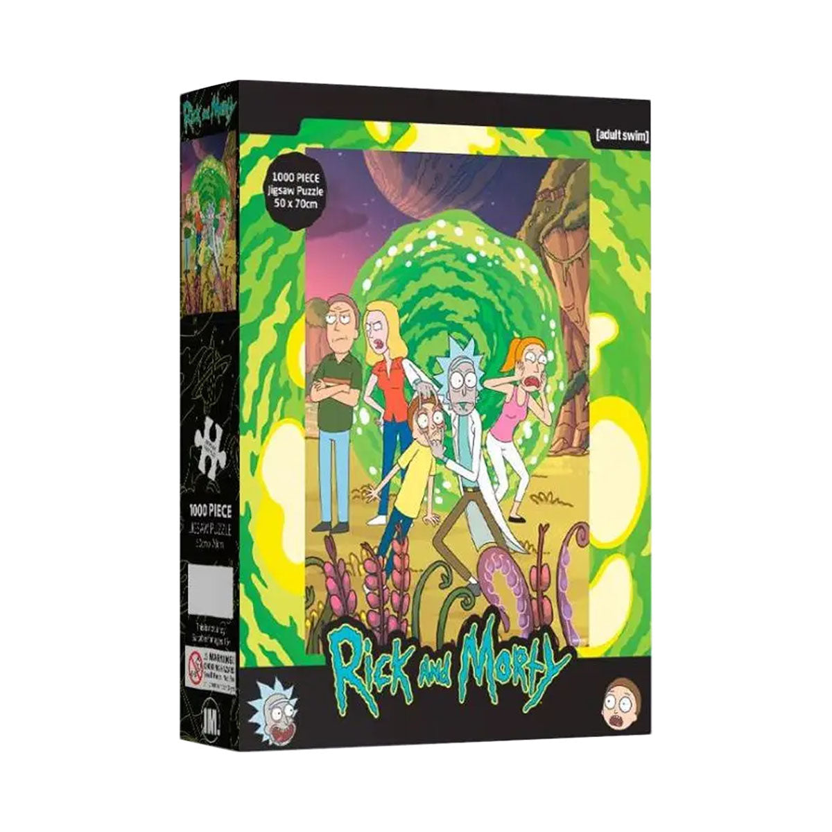 Impact Puzzle Rick And Morty Portal 1000pc