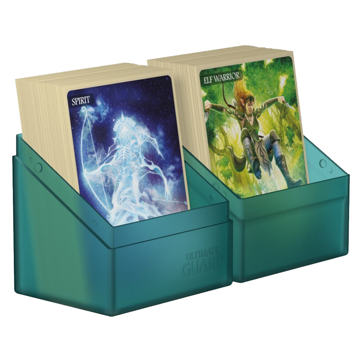 Ultimate Guard Boulder Deck Case 80+ Standard Size Malachite Deck Box