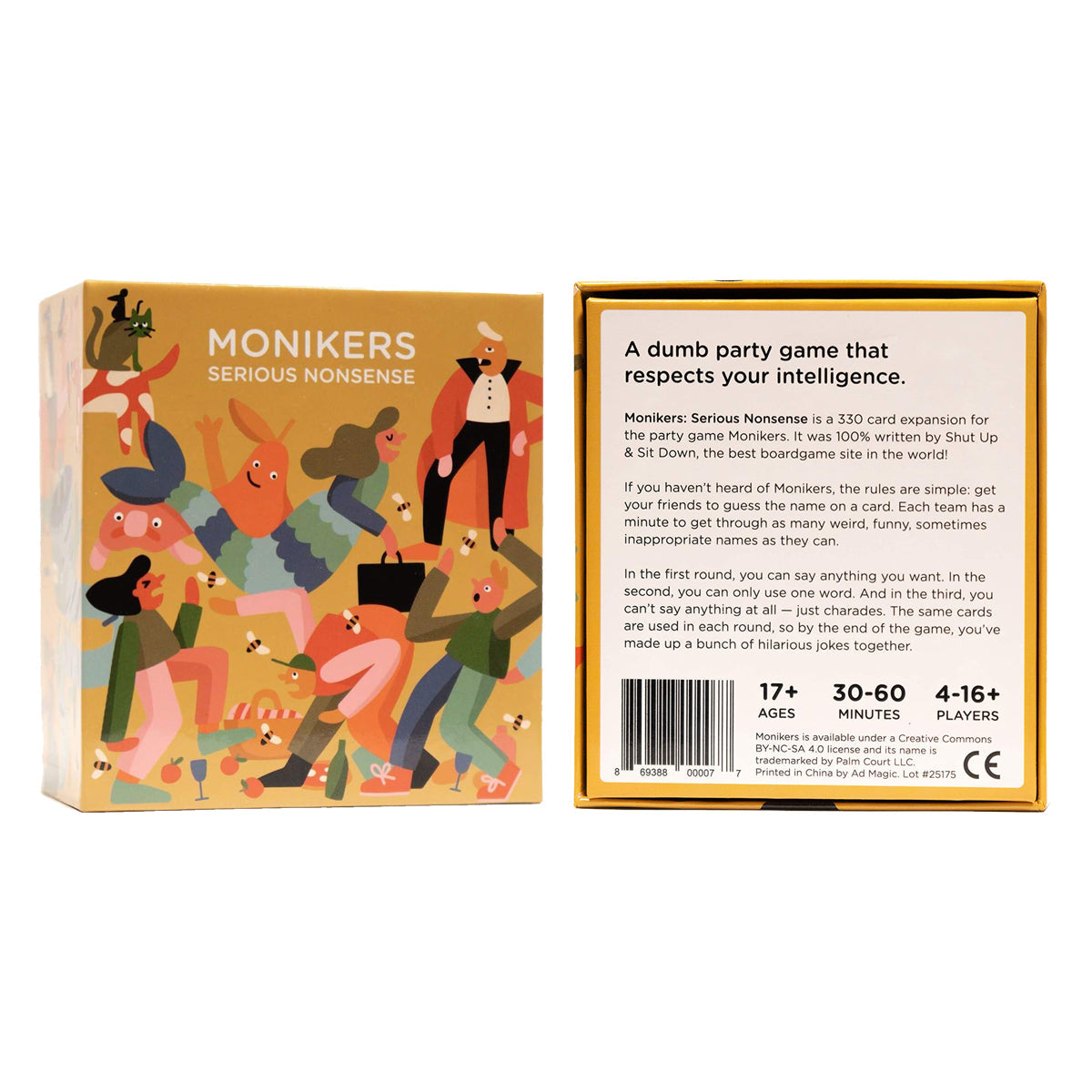 Monikers Serious Nonsense with Shut Up & Sit Down