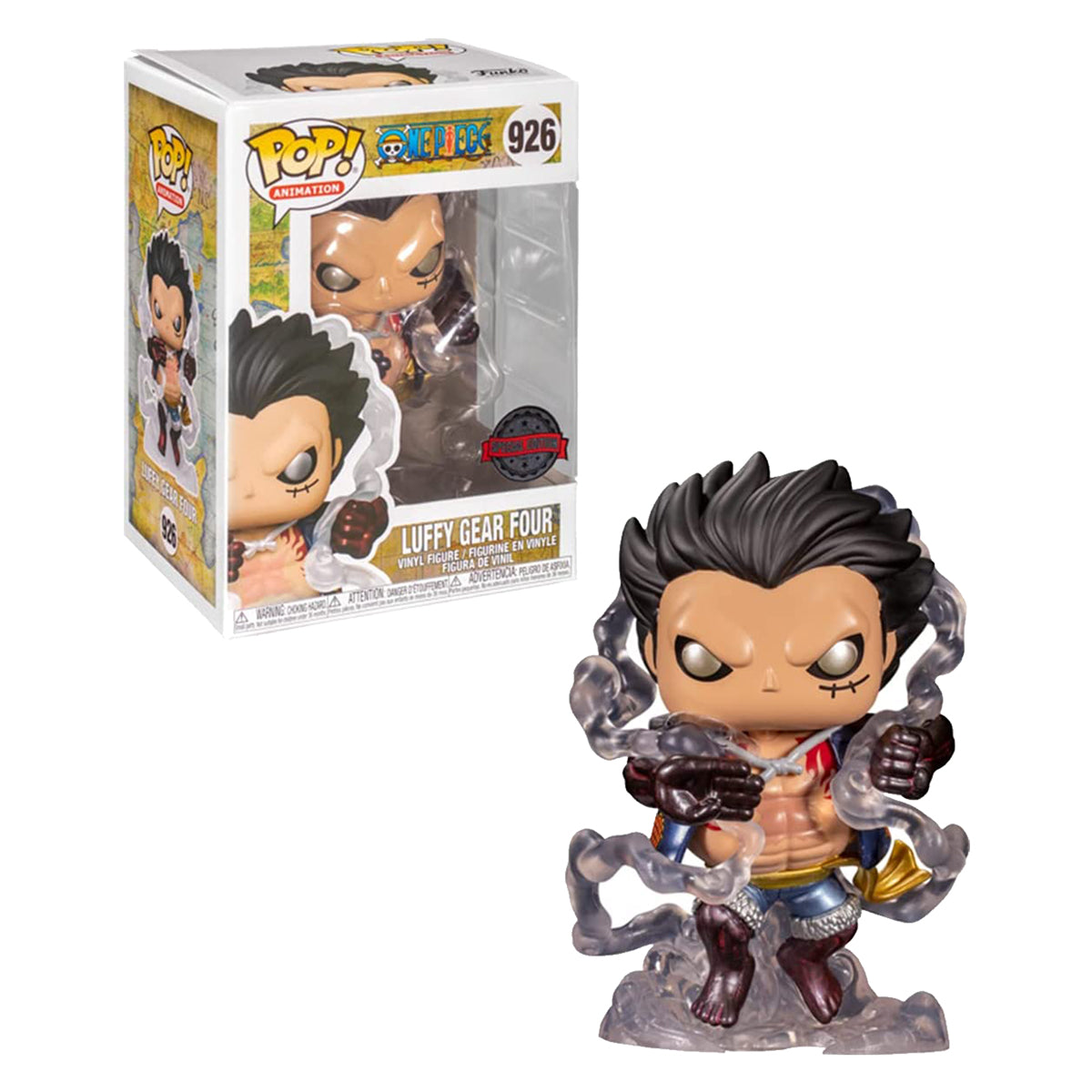 One Piece - Luffy Gear 4 Metallic Pop! Vinyl
