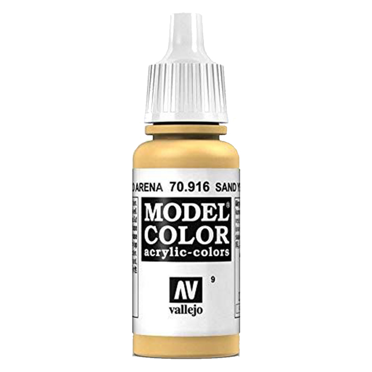 Vallejo Model Colour - Light Yellow 17 ml