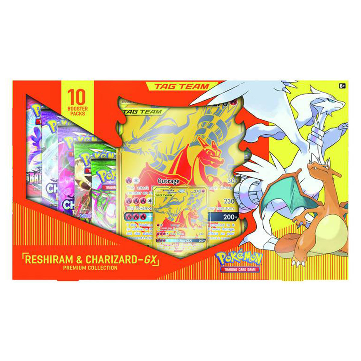 POKEMON Reshiram & Charizard GX Premium Collection