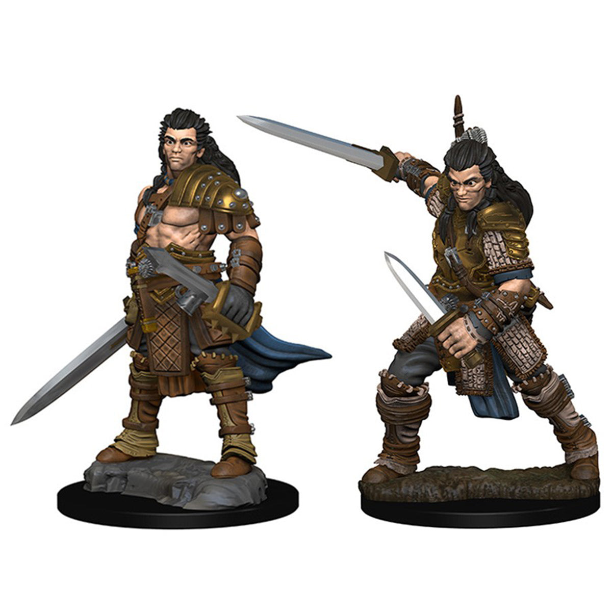 Pathfinder Deep Cuts Unpainted Miniatures Human Male Fighter