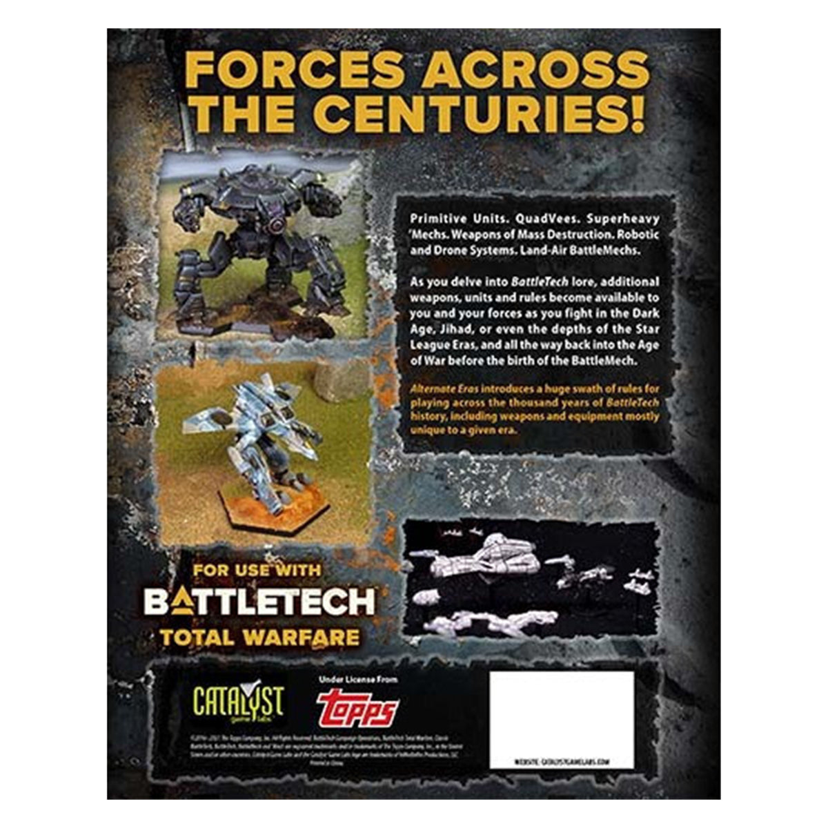 BattleTech Interstellar Operations Alternate Eras