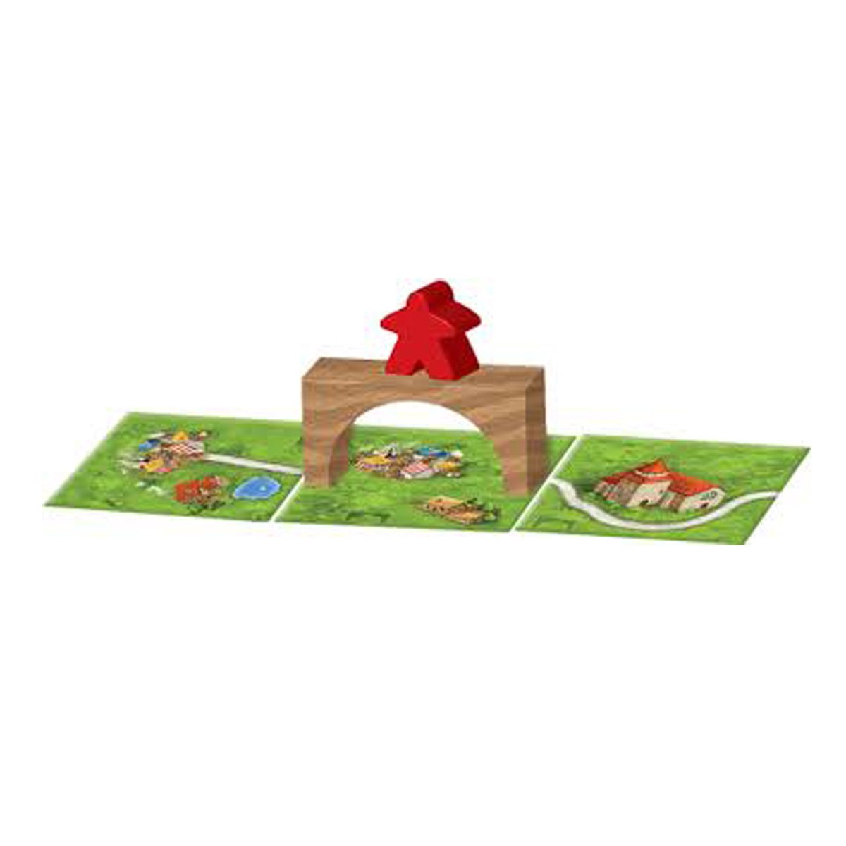 Carcassonne Expansion 8 Bridges, Castles and Bazaars