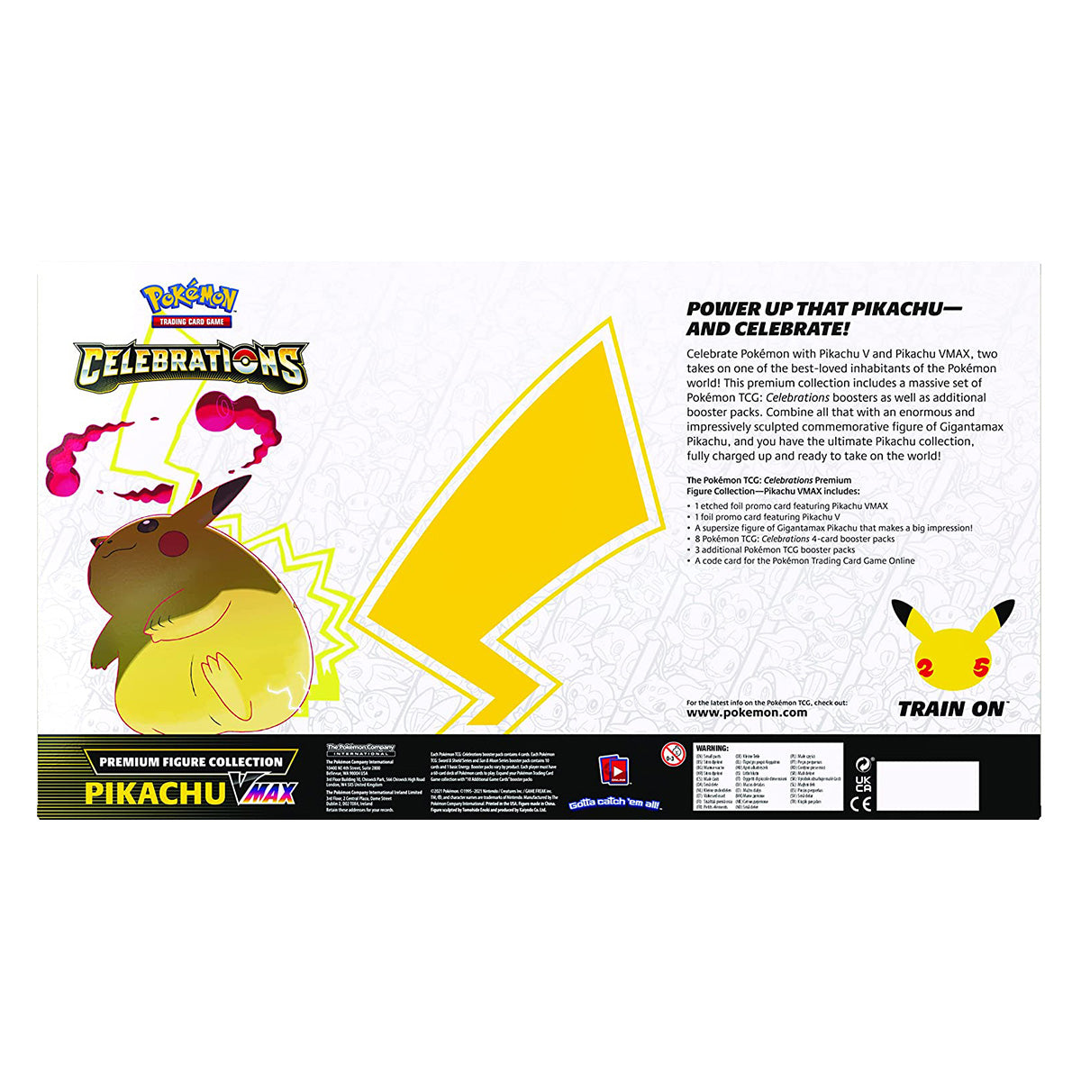 POKEMON Celebrations Premium Figure Collection Pikachu Vmax