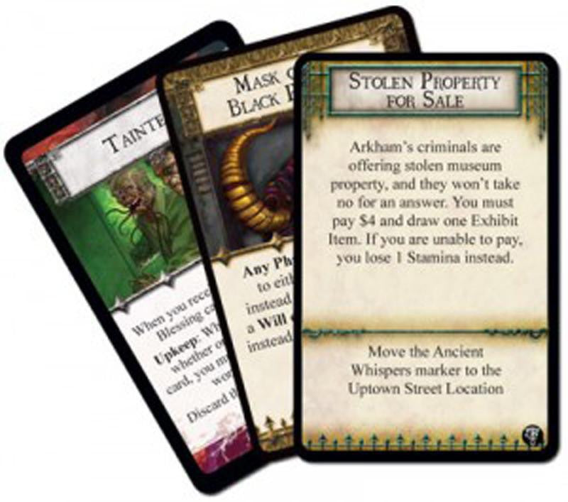 Arkham Horror Curse of the Dark Pharaoh Expansion Revised Edition